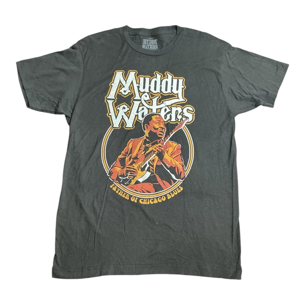 Muddy Waters "Father of Chicago Blues" Graphic T-Shirt